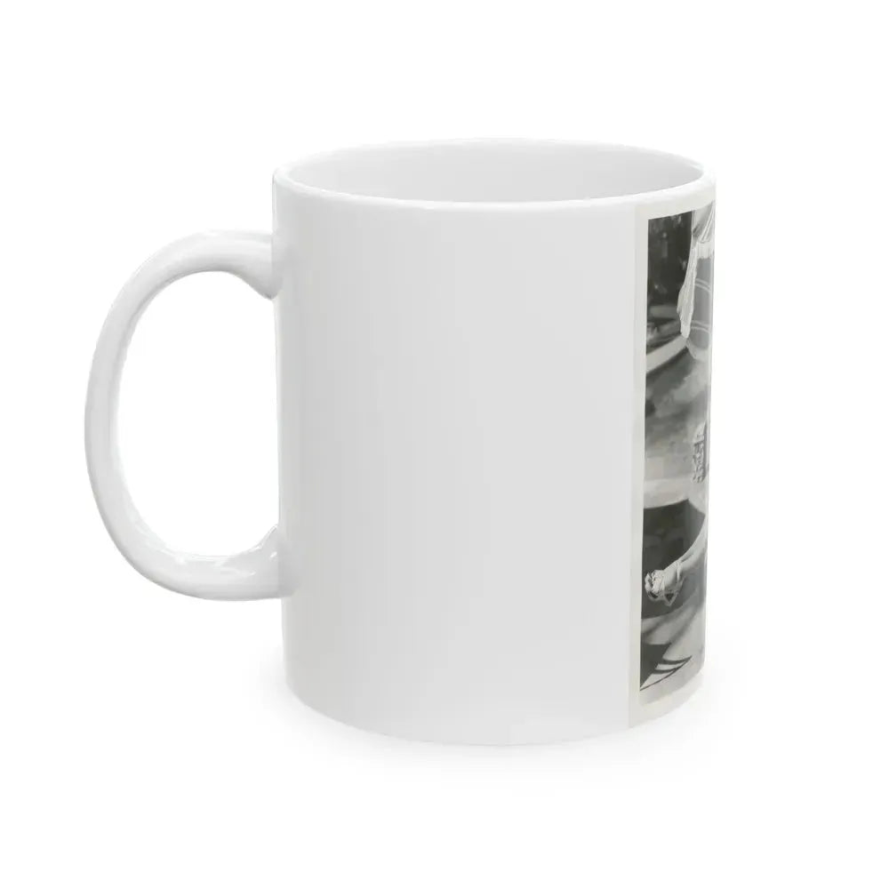 Claire Trevor #01 (Vintage Female Icon) White Coffee Mug - Go Mug Yourself