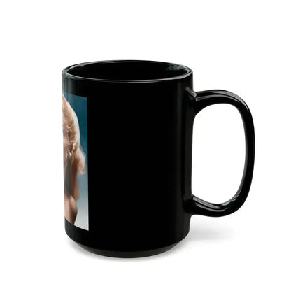 Claire Trevor #06 1 (Vintage Female Icon) Black Coffee Mug - Go Mug Yourself