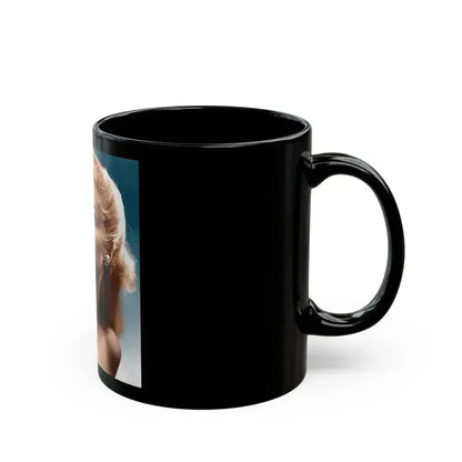 Claire Trevor #06 1 (Vintage Female Icon) Black Coffee Mug - Go Mug Yourself