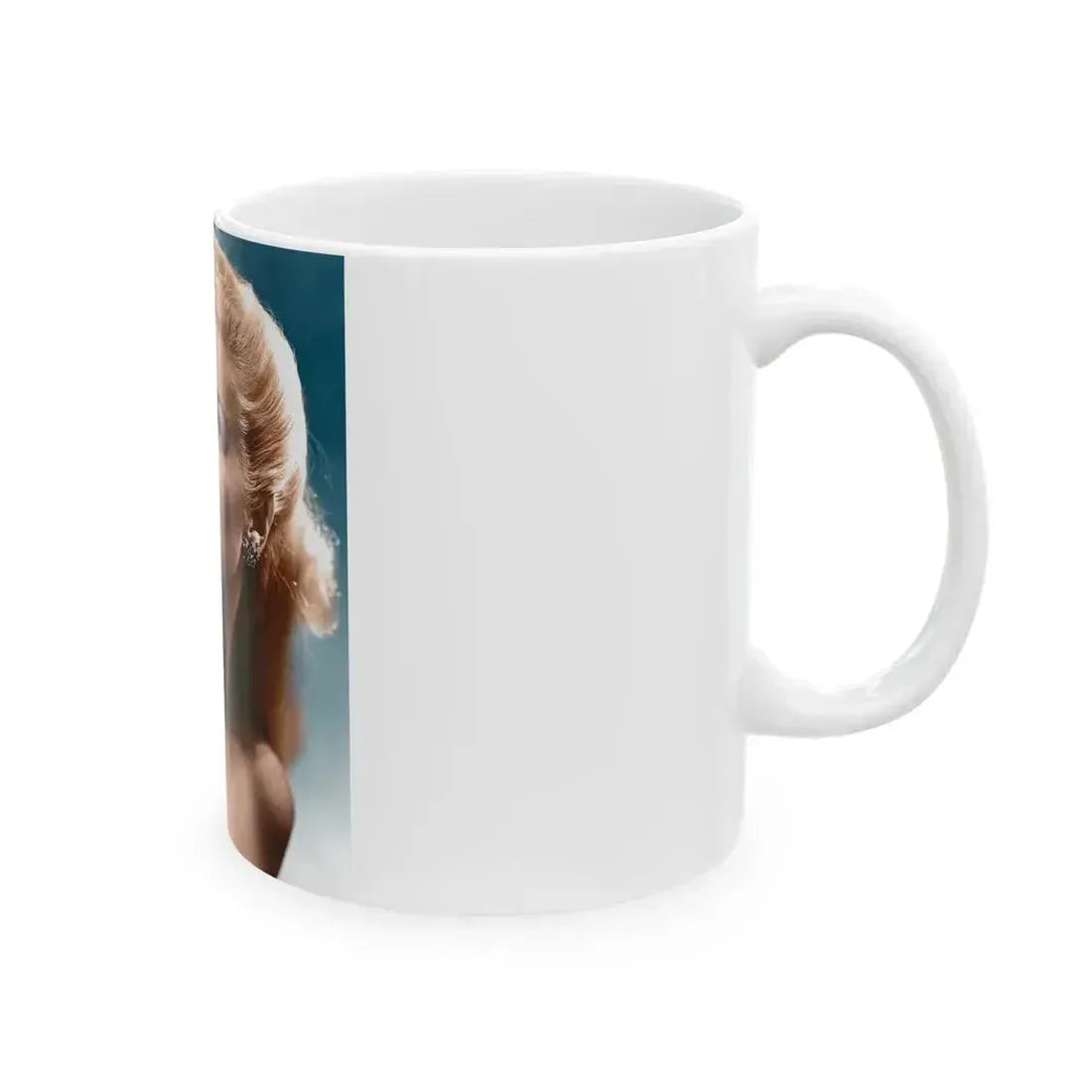 Claire Trevor #06 1 (Vintage Female Icon) White Coffee Mug - Go Mug Yourself