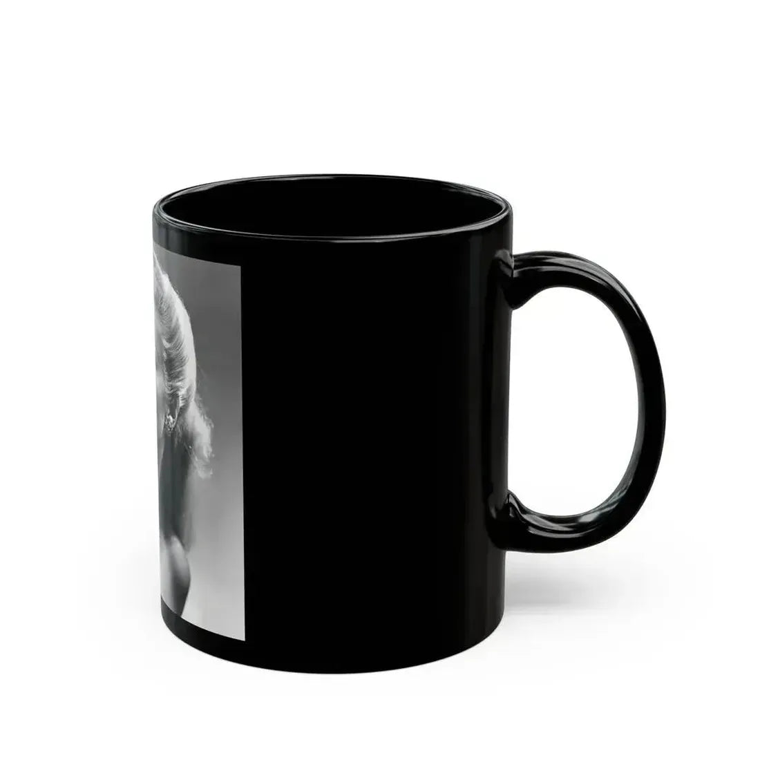 Claire Trevor #06 (Vintage Female Icon) Black Coffee Mug - Go Mug Yourself