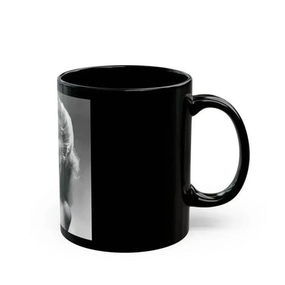 Claire Trevor #06 (Vintage Female Icon) Black Coffee Mug - Go Mug Yourself