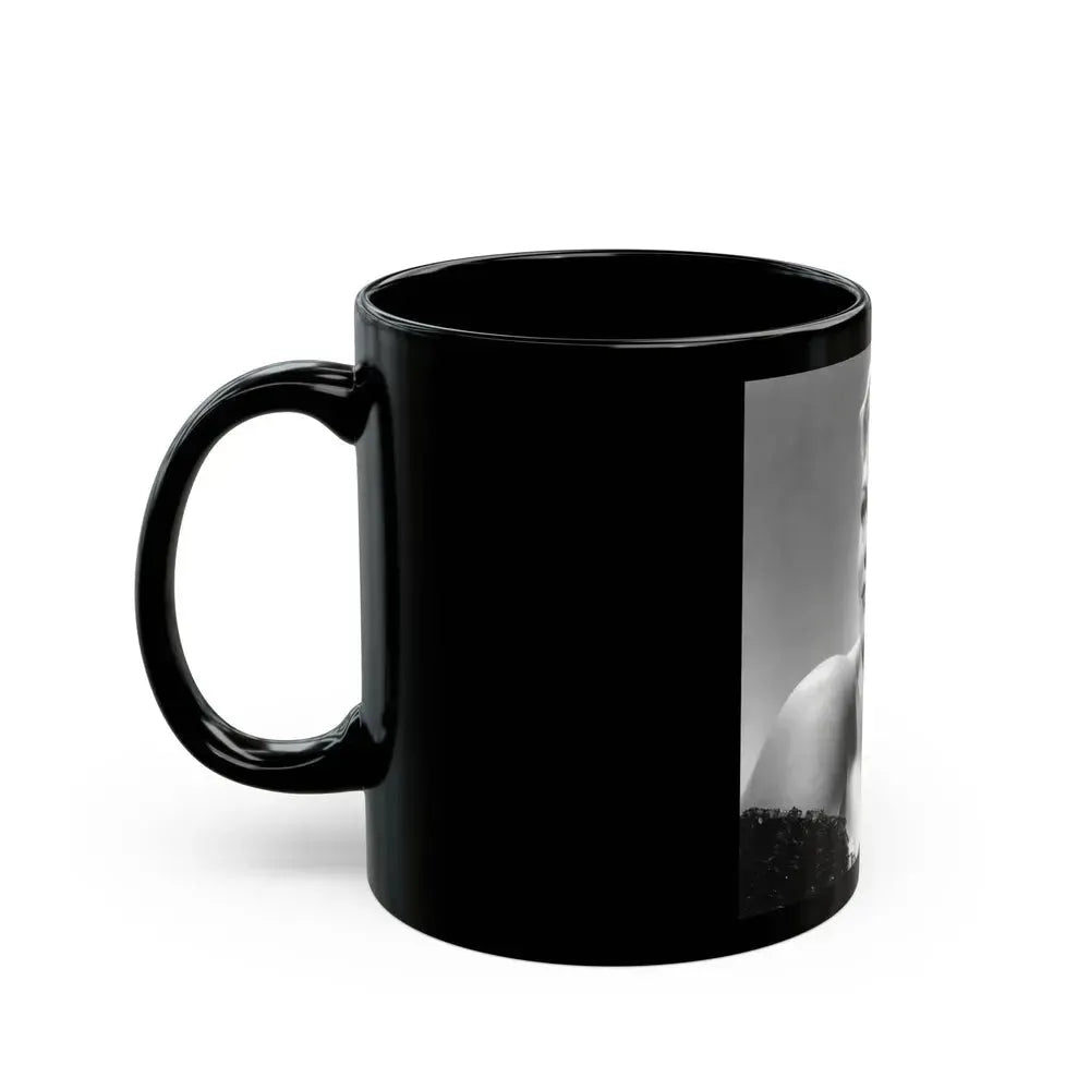 Claire Trevor #06 (Vintage Female Icon) Black Coffee Mug - Go Mug Yourself