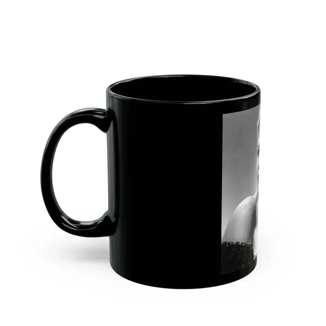 Claire Trevor #06 (Vintage Female Icon) Black Coffee Mug - Go Mug Yourself