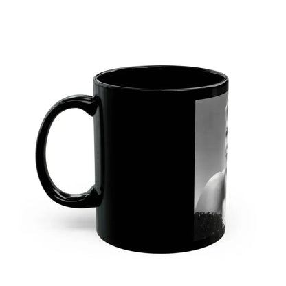 Claire Trevor #06 (Vintage Female Icon) Black Coffee Mug - Go Mug Yourself