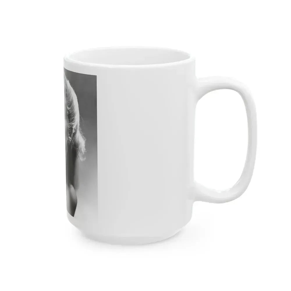 Claire Trevor #06 (Vintage Female Icon) White Coffee Mug - Go Mug Yourself