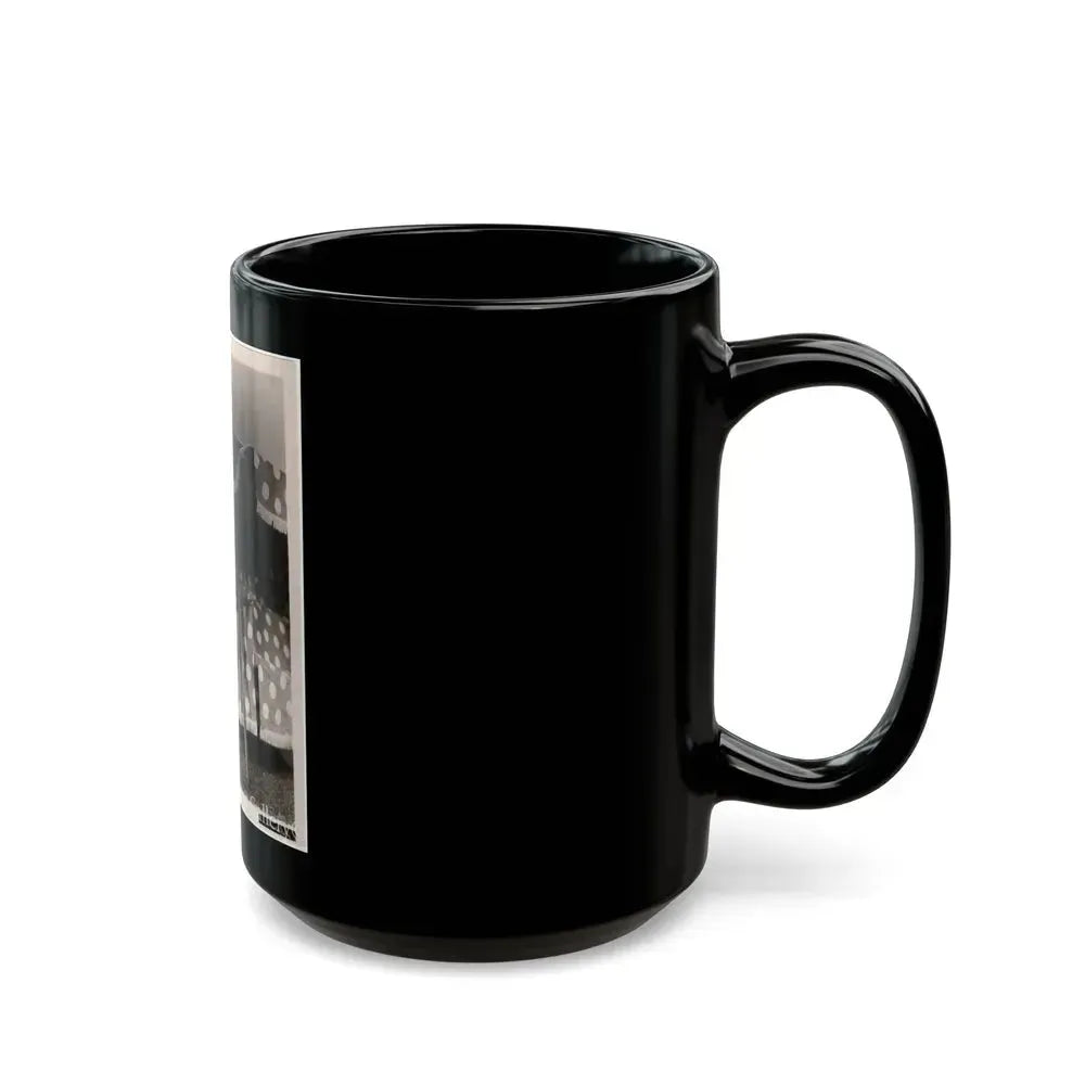 Claire Trevor #11 (Vintage Female Icon) Black Coffee Mug - Go Mug Yourself