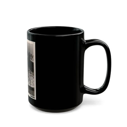 Claire Trevor #11 (Vintage Female Icon) Black Coffee Mug - Go Mug Yourself