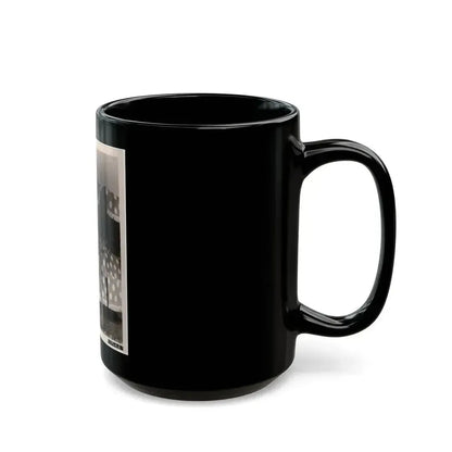 Claire Trevor #11 (Vintage Female Icon) Black Coffee Mug - Go Mug Yourself