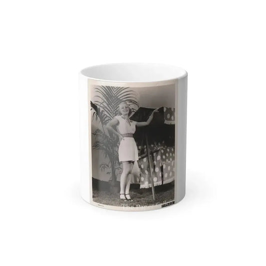 Claire Trevor #11 (Vintage Female Icon) Color Changing Mug 11oz 11oz - Go Mug Yourself