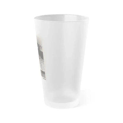 Claire Trevor #11 (Vintage Female Icon) Frosted Pint Glass 16oz - Go Mug Yourself