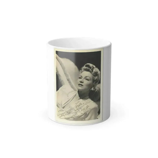 Claire Trevor #15 (Vintage Female Icon) Color Changing Mug 11oz 11oz - Go Mug Yourself