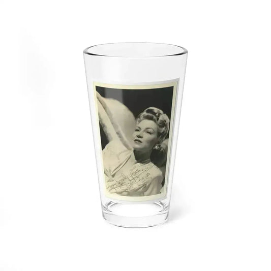 Claire Trevor #15 (Vintage Female Icon) Pint Glass 16oz 16oz - Go Mug Yourself