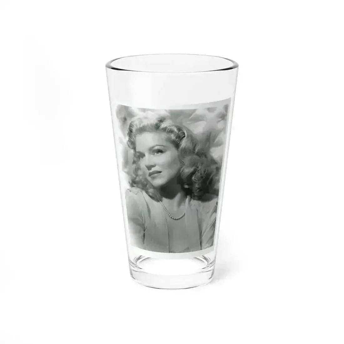 Claire Trevor #22 (Vintage Female Icon) Pint Glass 16oz 16oz - Go Mug Yourself
