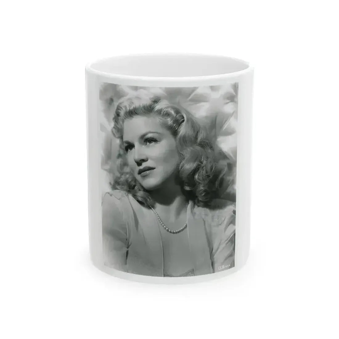 Claire Trevor #22 (Vintage Female Icon) White Coffee Mug 11oz - Go Mug Yourself