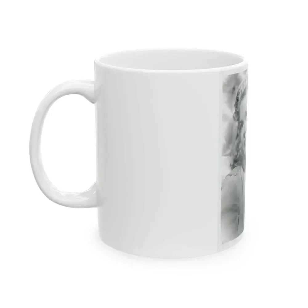 Claire Trevor #22 (Vintage Female Icon) White Coffee Mug - Go Mug Yourself