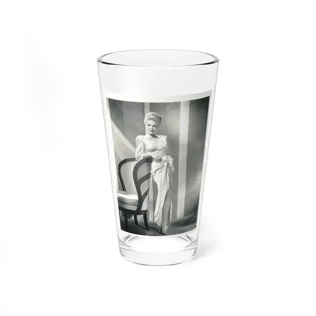 Claire Trevor #23 (Vintage Female Icon) Pint Glass 16oz 16oz - Go Mug Yourself