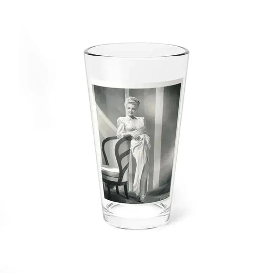 Claire Trevor #23 (Vintage Female Icon) Pint Glass 16oz 16oz - Go Mug Yourself