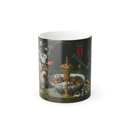 Clara Peeters (1590-1659) Table - oil on panel 1611 - Color Changing Mug 11oz 11oz - Go Mug Yourself
