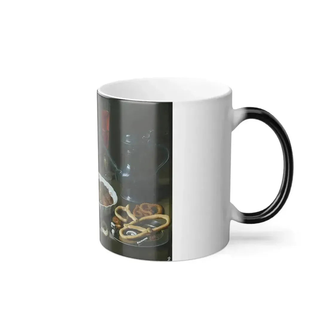 Clara Peeters (1590-1659) Table - oil on panel 1611 - Color Changing Mug 11oz - Go Mug Yourself
