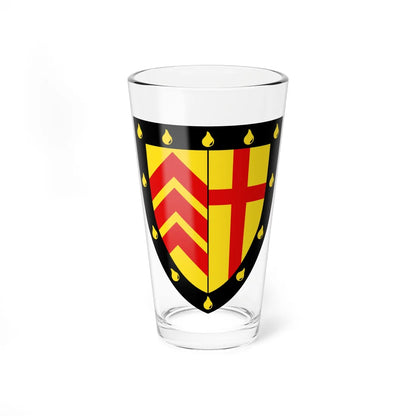 Clare College arms (England) (Coat of Arms) Pint Glass 16oz 16oz - Go Mug Yourself