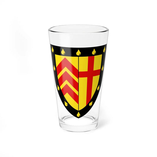 Clare College arms (England) (Coat of Arms) Pint Glass 16oz 16oz - Go Mug Yourself