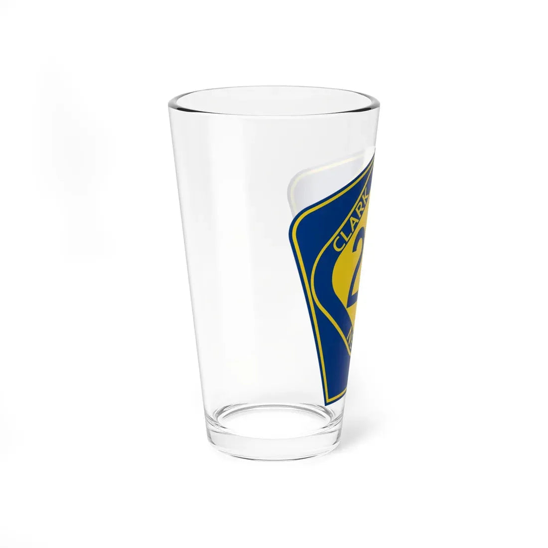 Clark County Route 215 NV (Nevada) (Road Sign) Pint Glass 16oz - Go Mug Yourself