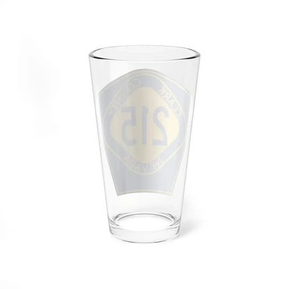 Clark County Route 215 NV (Nevada) (Road Sign) Pint Glass 16oz - Go Mug Yourself