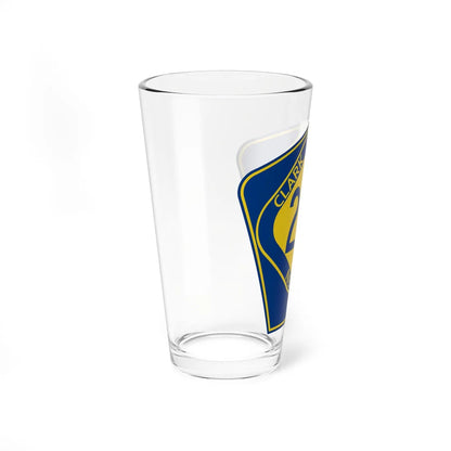 Clark County Route 215 NV (Nevada) (Road Sign) Pint Glss 16oz - Go Mug Yourself