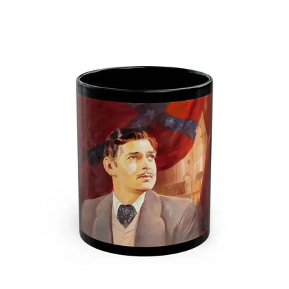 Clark Gable - Black Coffee Mug 11oz - Go Mug Yourself