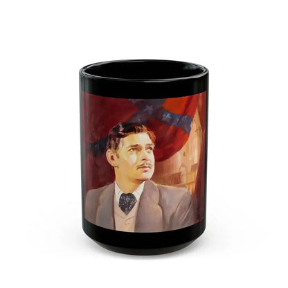Clark Gable - Black Coffee Mug 15oz - Go Mug Yourself