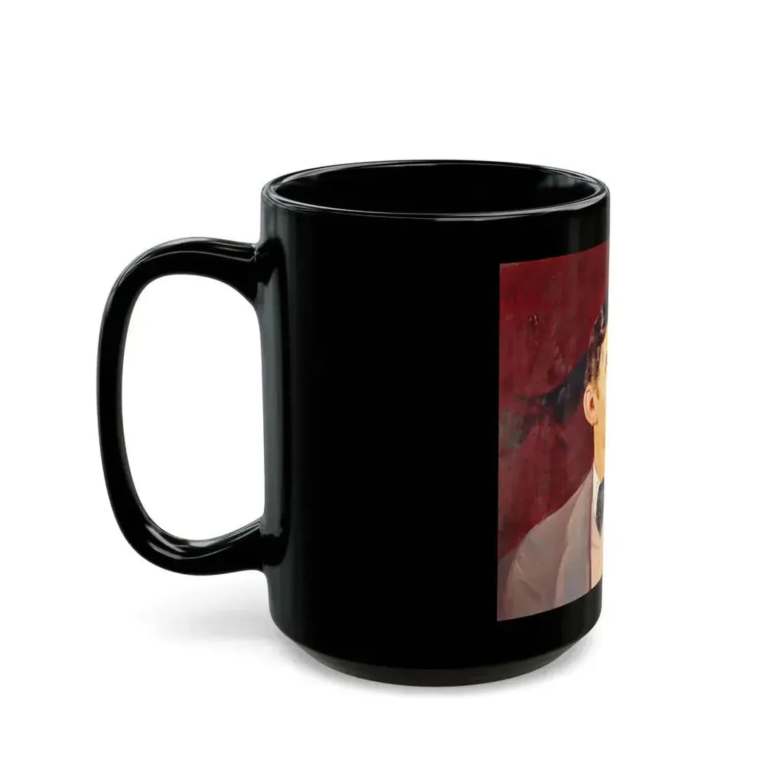 Clark Gable - Black Coffee Mug - Go Mug Yourself