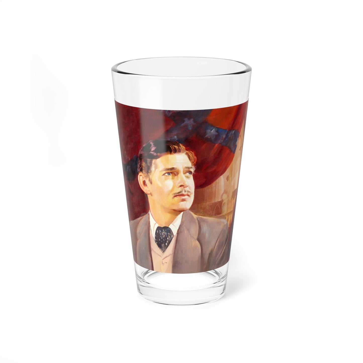 Clark Gable - Pint Glass 16oz-16oz-Go Mug Yourself