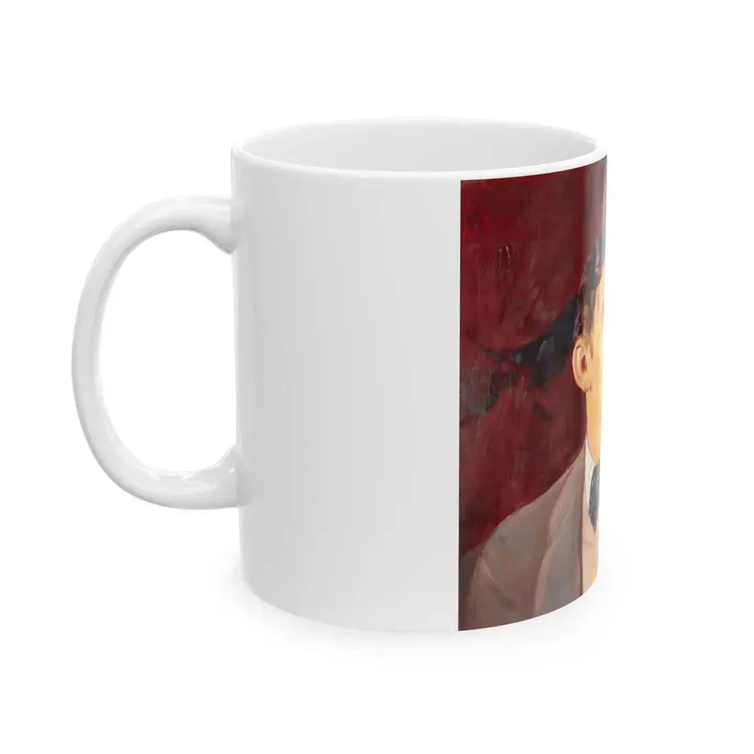 Clark Gable - White Coffee Mug - Go Mug Yourself