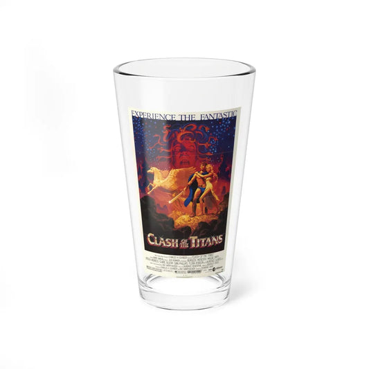 CLASH OF THE TITANS 1981 Movie Poster - Pint Glass 16oz-16oz-Go Mug Yourself