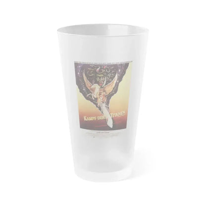 CLASH OF THE TITANS (2) 1981 Movie Poster - Frosted Pint Glass 16oz Default Title - Go Mug Yourself