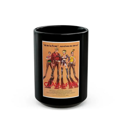CLASS OF 1984 1982 Movie Poster - Black Coffee Mug 15oz - Go Mug Yourself