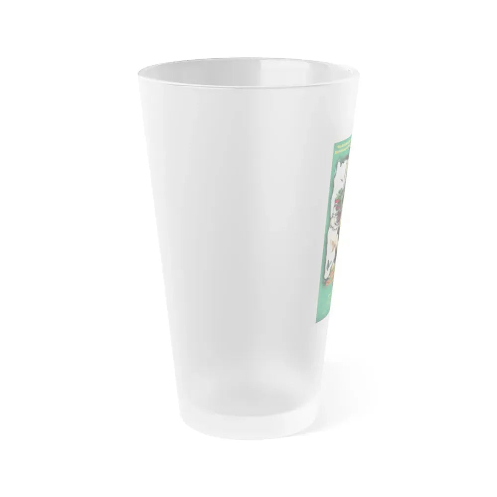 CLASS OF NUKE'EM HIGH 3 1994 Movie Poster - Frosted Pint Glass 16oz - Go Mug Yourself