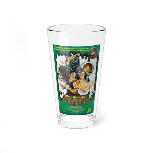 CLASS OF NUKE'EM HIGH 3 1994 Movie Poster - Pint Glass 16oz-16oz-Go Mug Yourself