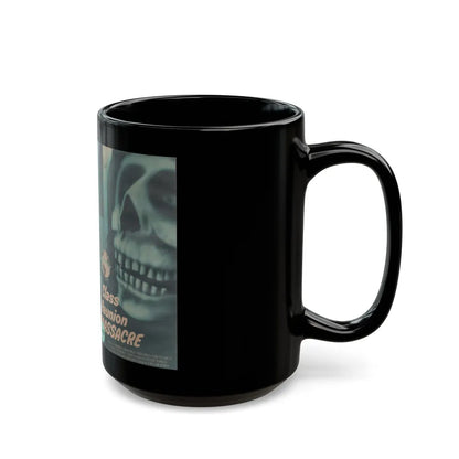 CLASS REUNION MASSACRE (VHS COVER) - Black Coffee Mug-Go Mug Yourself