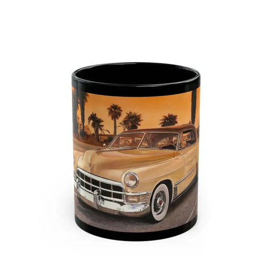 Classic Cadillac - Black Coffee Mug 11oz - Go Mug Yourself