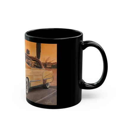 Classic Cadillac - Black Coffee Mug - Go Mug Yourself