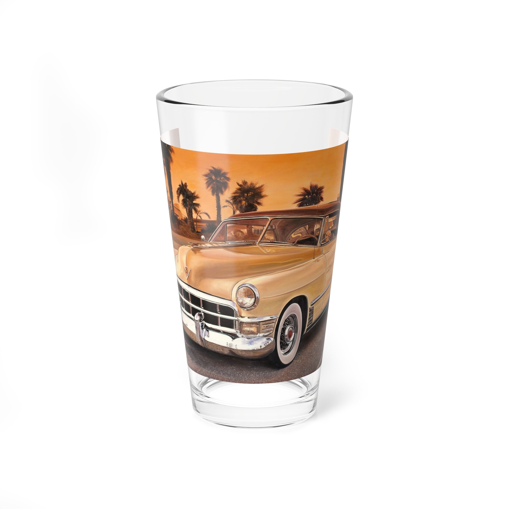 Classic Cadillac - Pint Glass 16oz-16oz-Go Mug Yourself