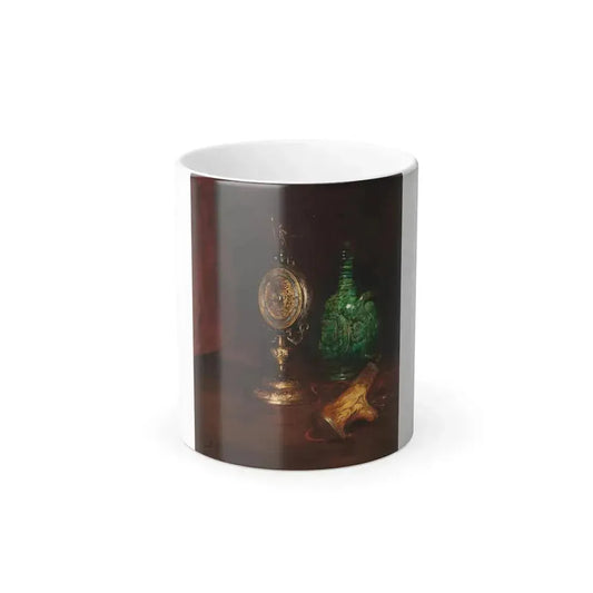 Claude Joseph Bail (1862-1921) Still Life with Antiques - Oil on Canvas 1885 - Color Changing Mug 11oz Default Title 11oz - Go Mug Yourself