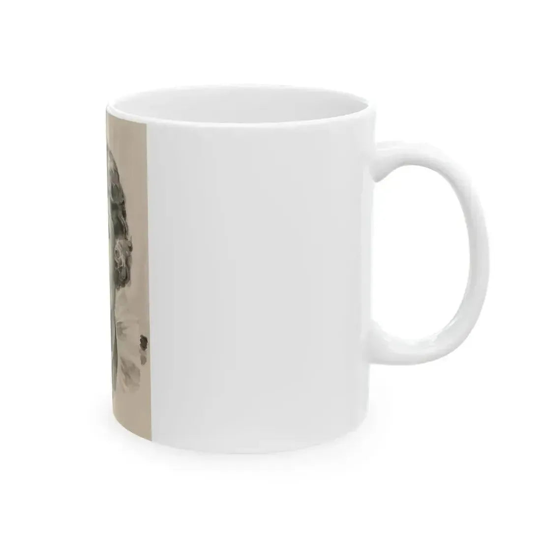 Claudette Colbert - White Coffee Mug - Go Mug Yourself
