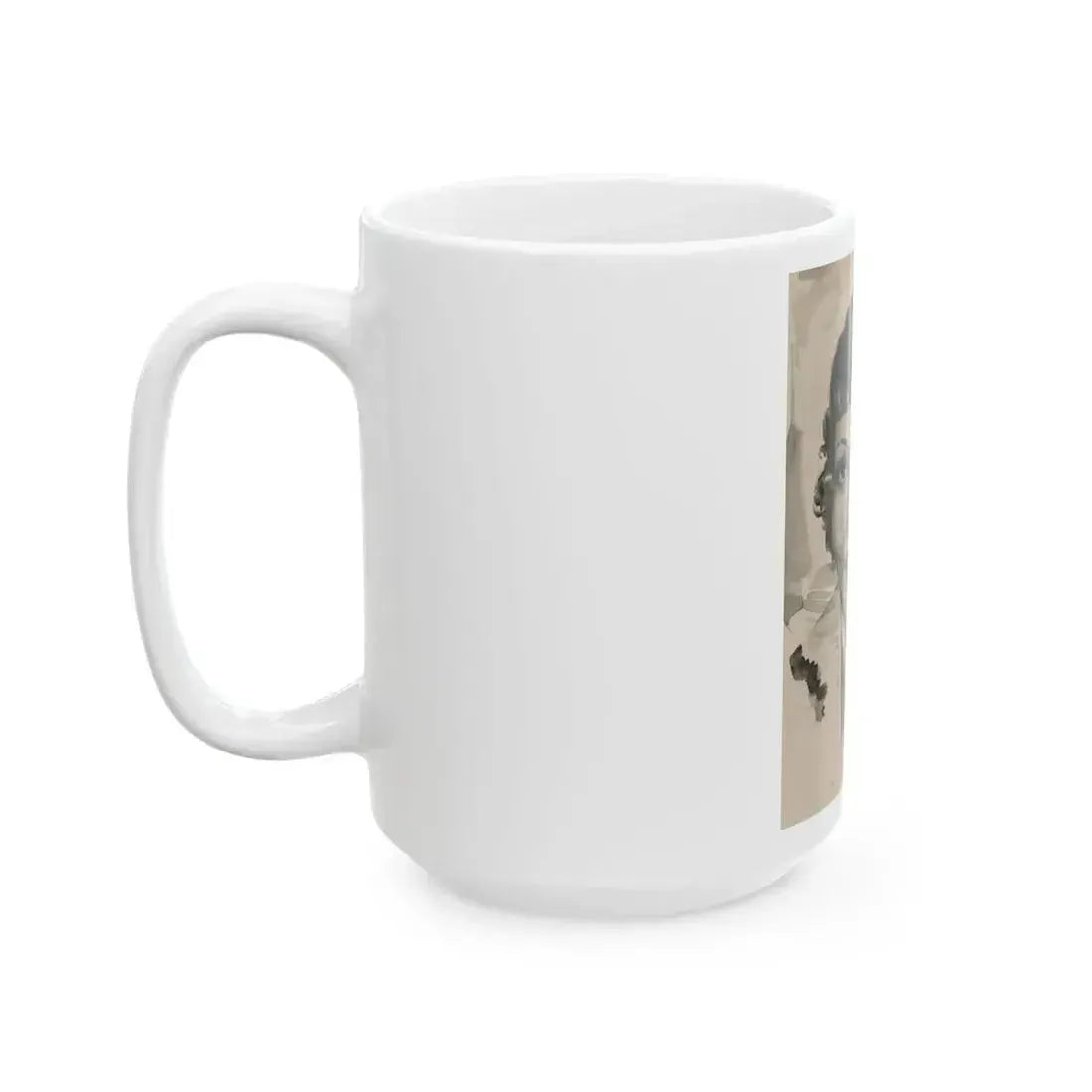 Claudette Colbert - White Coffee Mug - Go Mug Yourself