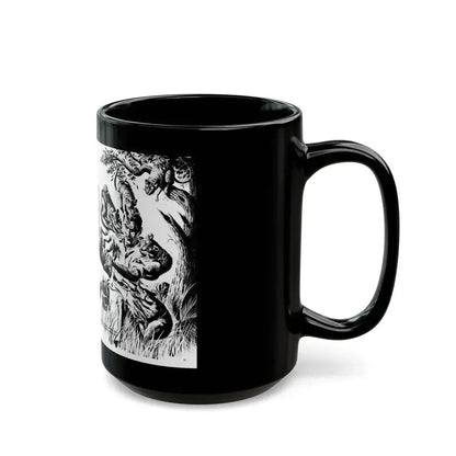 Clawed Chewed and Dying, True Men Stories, December 1958 - Black Coffee Mug - Go Mug Yourself