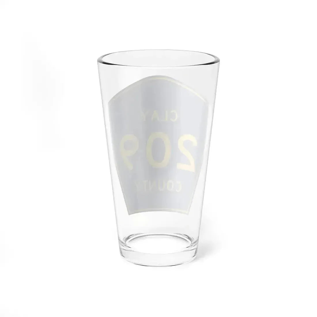 Clay County 209 (Florida) (Road Sign) Pint Glass 16oz - Go Mug Yourself