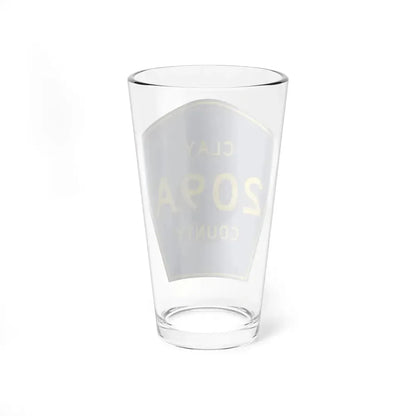 Clay County 209A (Florida) (Road Sign) Pint Glass 16oz - Go Mug Yourself