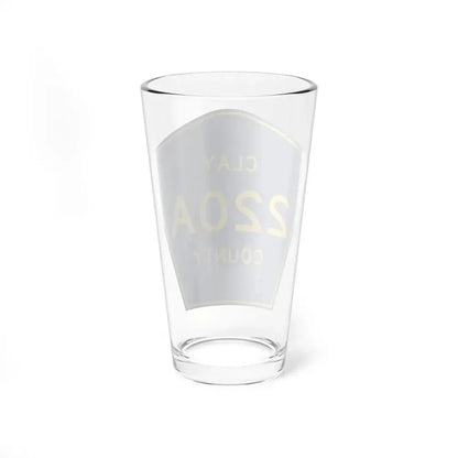 Clay County 220A (Florida) (Road Sign) Pint Glss 16oz - Go Mug Yourself